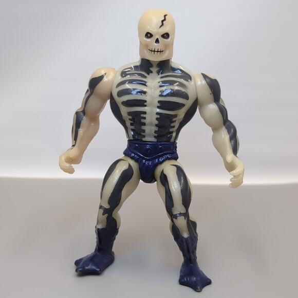 VTG RARE 1981 Scare Glow Skeletor Masters of the Universe MOTU Action Figure HTF - Picture 1 of 7